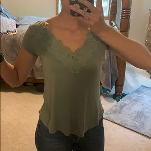 Lace T shirt